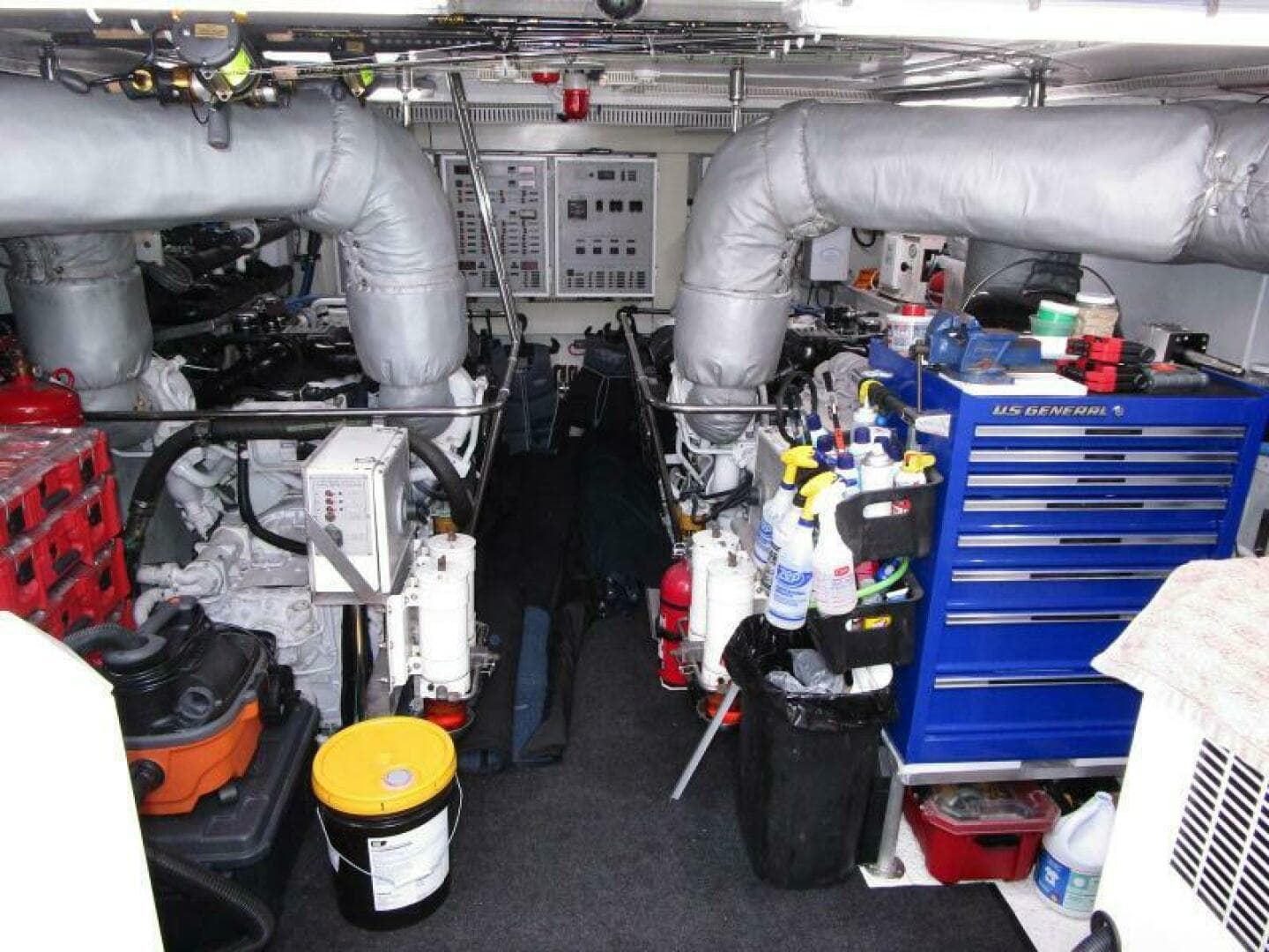 Engine Room Looking Fwd