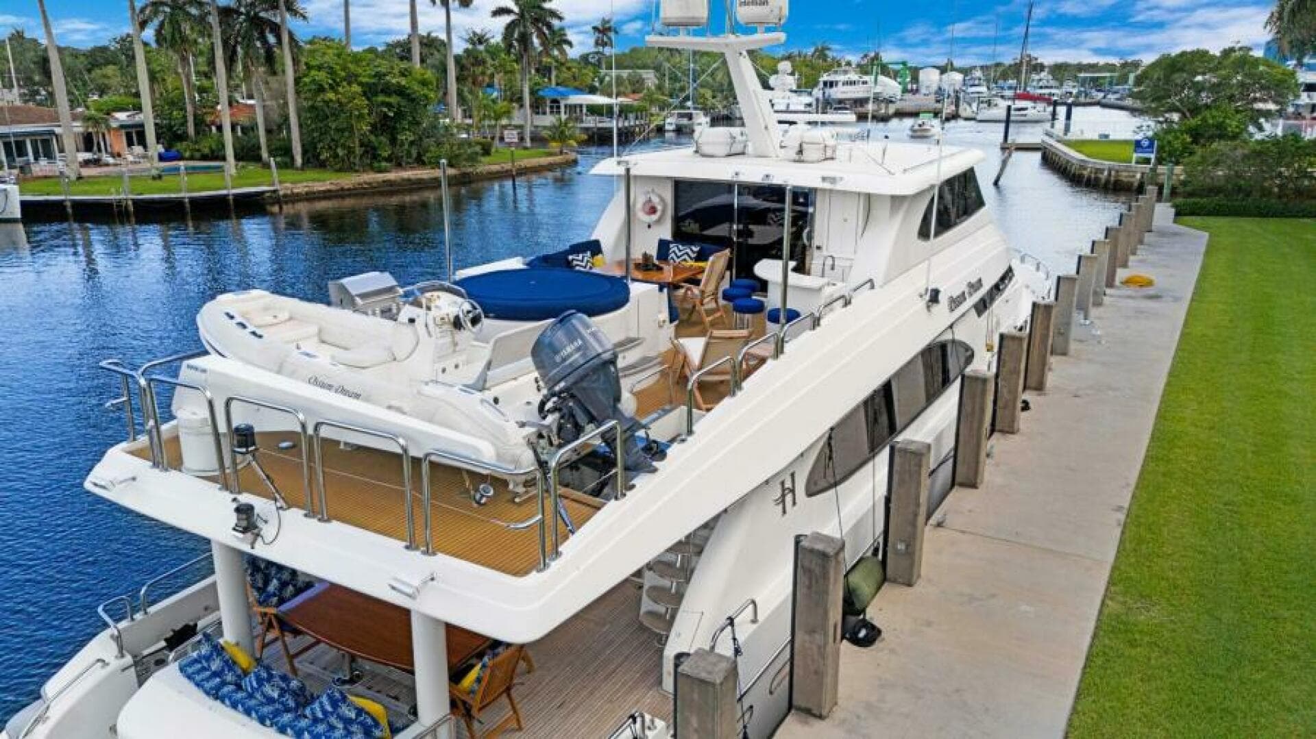 Boat Deck and Tender  