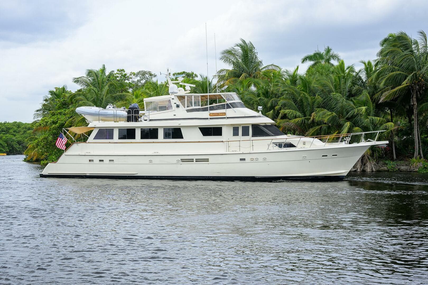 1991 Hatteras 78 Cockpit Motor Yacht