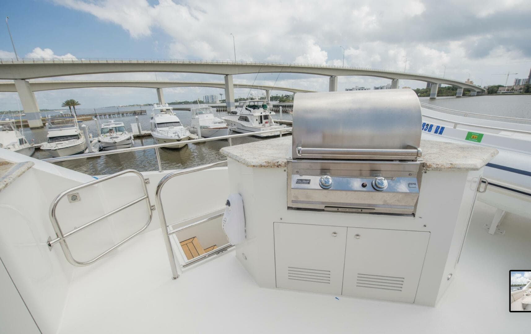 Cheoy Lee 95 FOOTLOOSE - Skybridge Aft