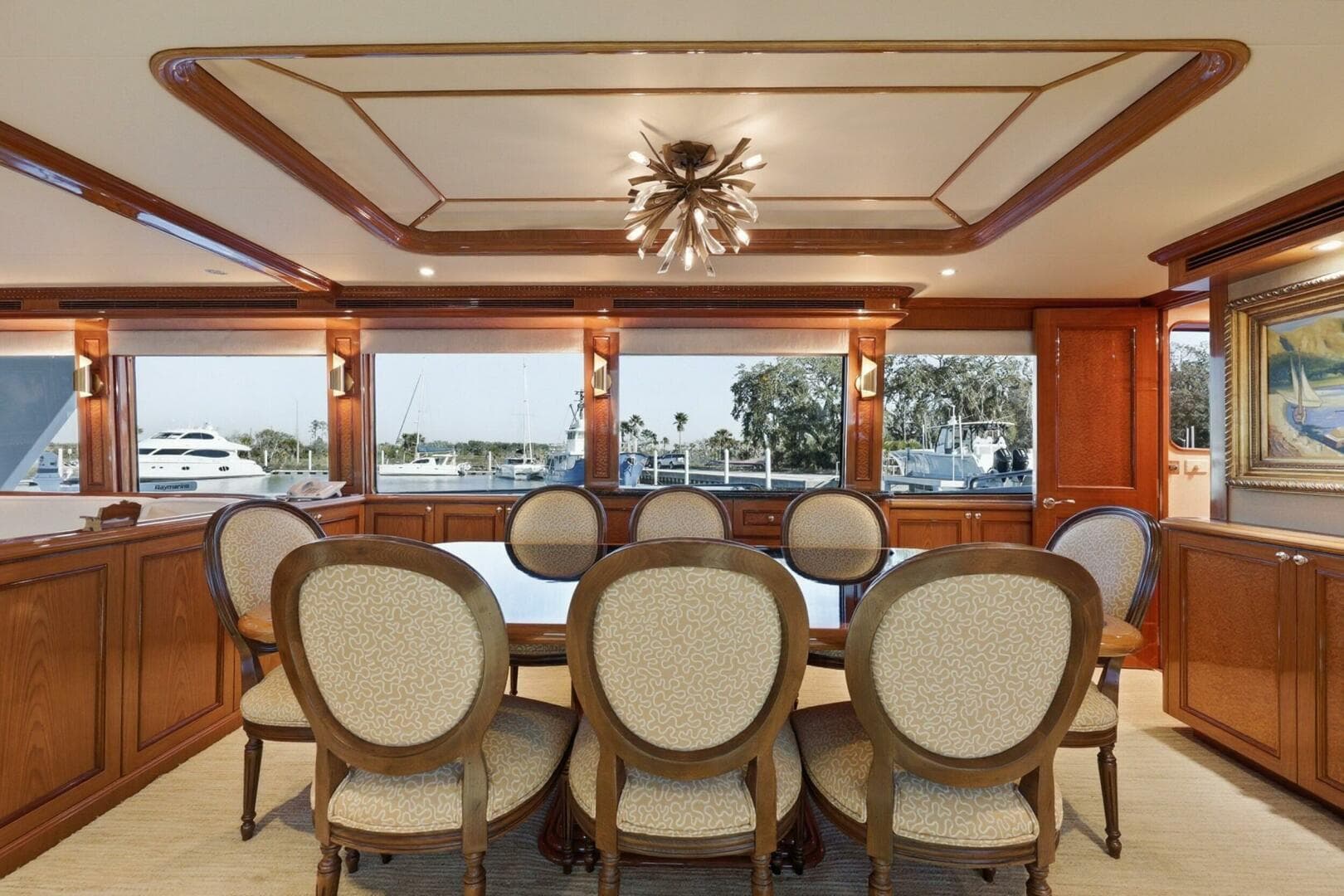 Cheoy Lee 95 FOOTLOOSE - Dining