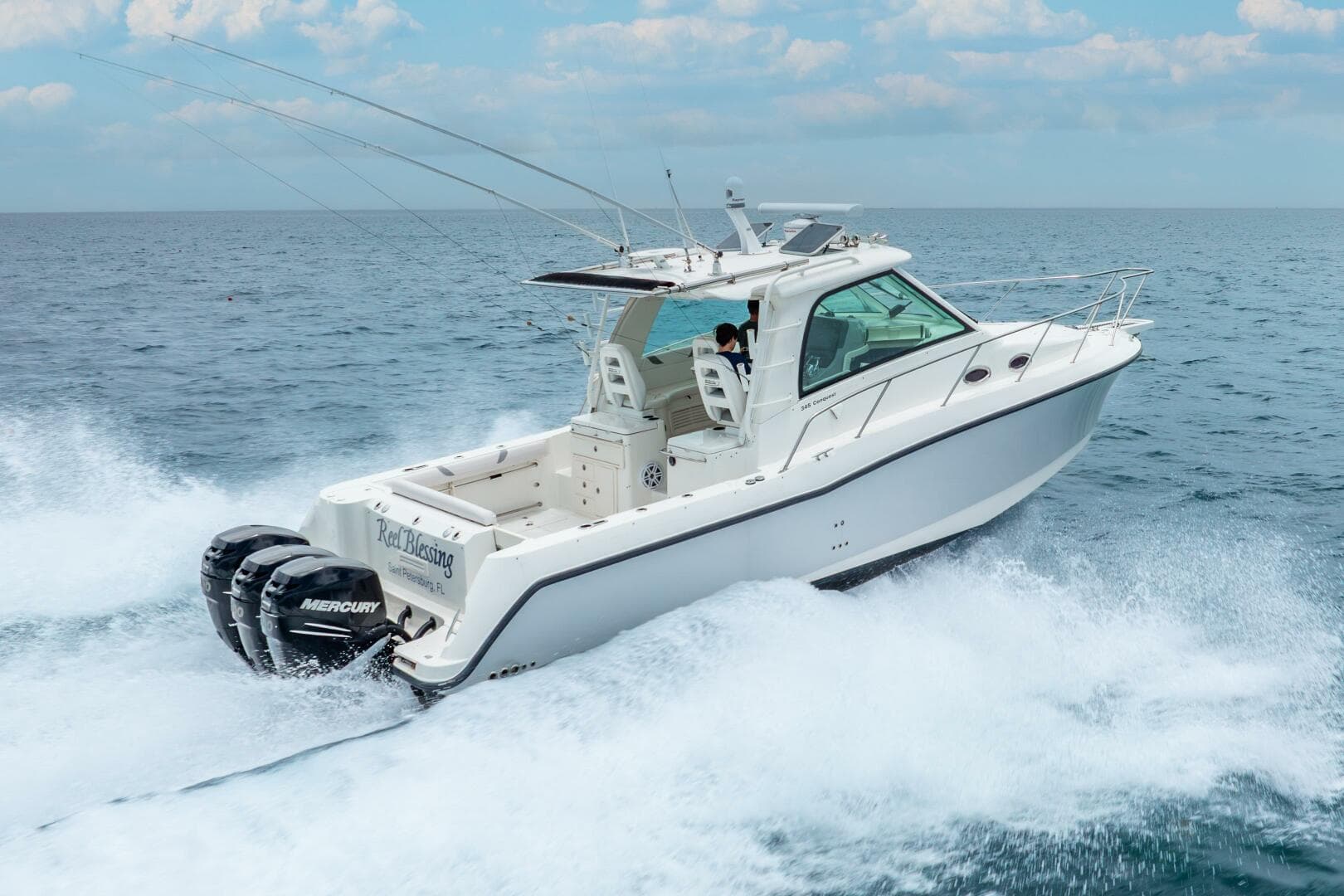 2012 Boston Whaler 345 Conquest - Profile 