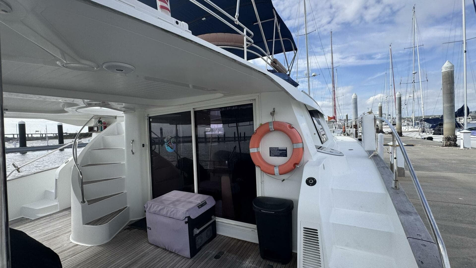 Aft Cockpit Looking Forward