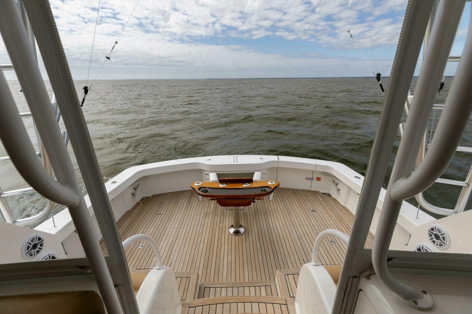 2015 Viking 52 Sport Tower- UP TO IT- Cockpit