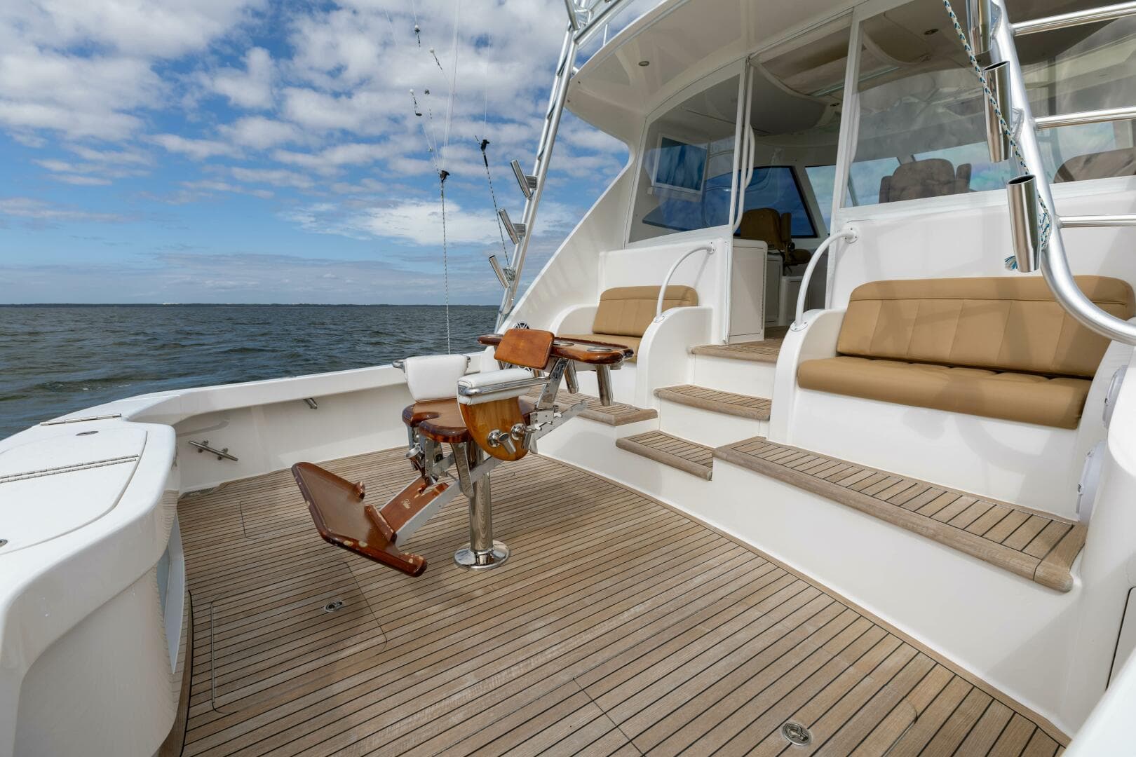 2015 Viking 52 Sport Tower- UP TO IT- Cockpit