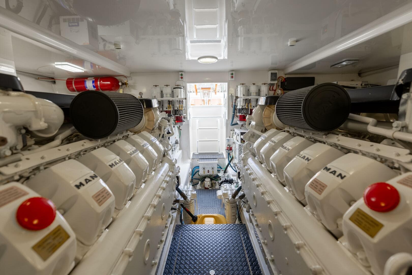 2015 Viking 52 Sport Tower- UP TO IT- Engine Room