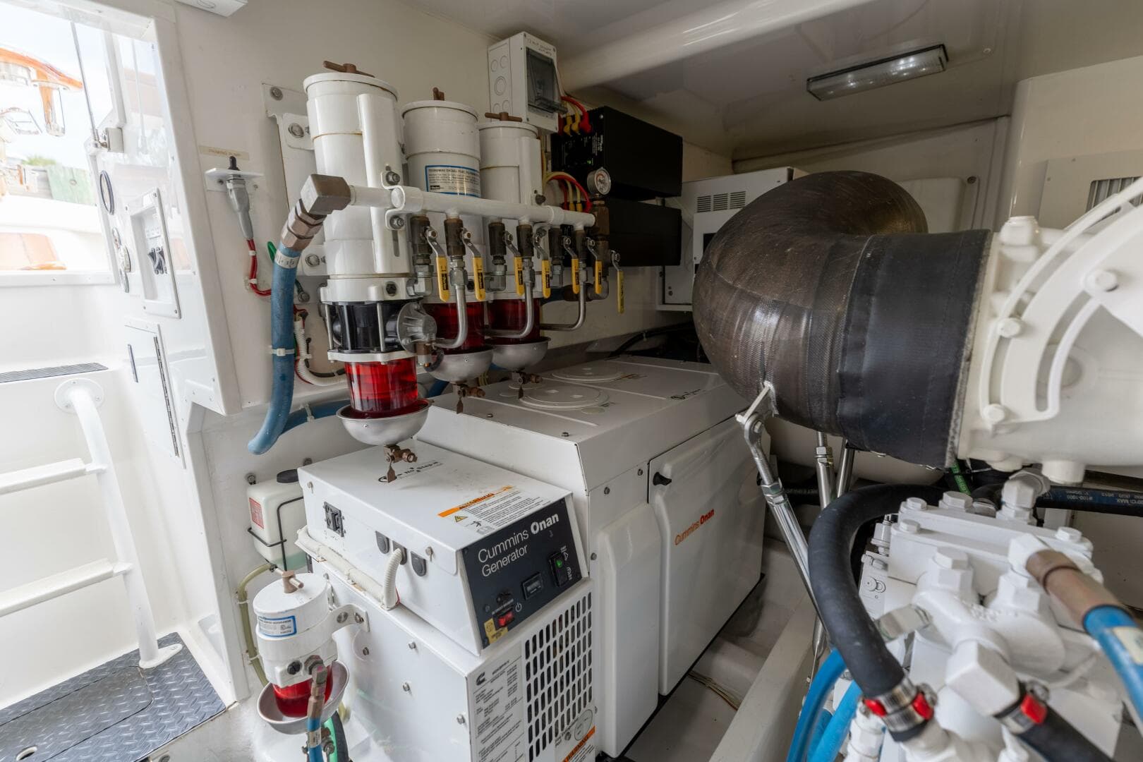 2015 Viking 52 Sport Tower- UP TO IT- Engine Room