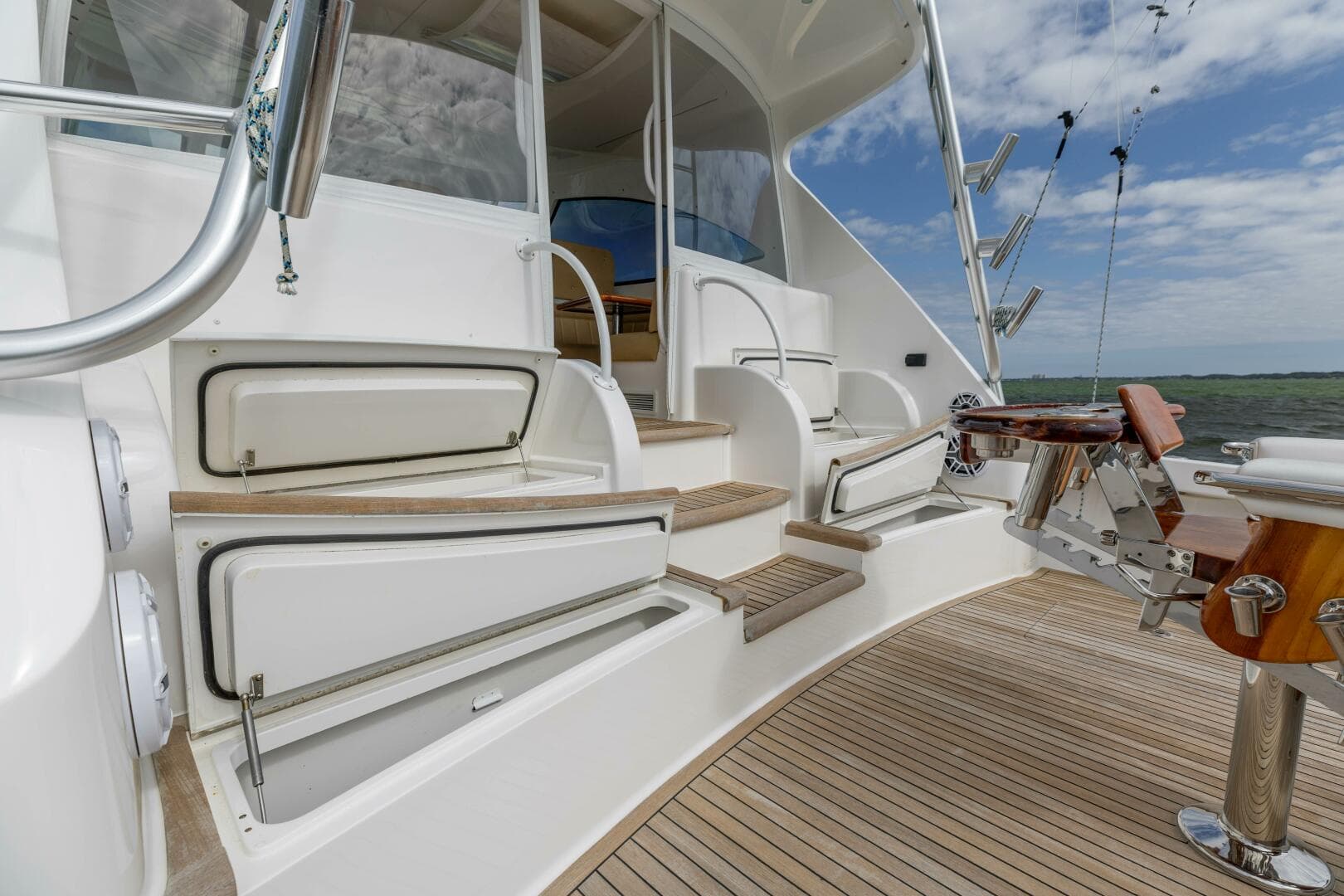 2015 Viking 52 Sport Tower- UP TO IT- Cockpit