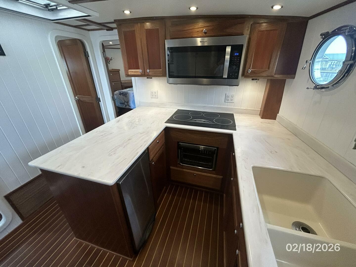 37' Great Harbour galley forward