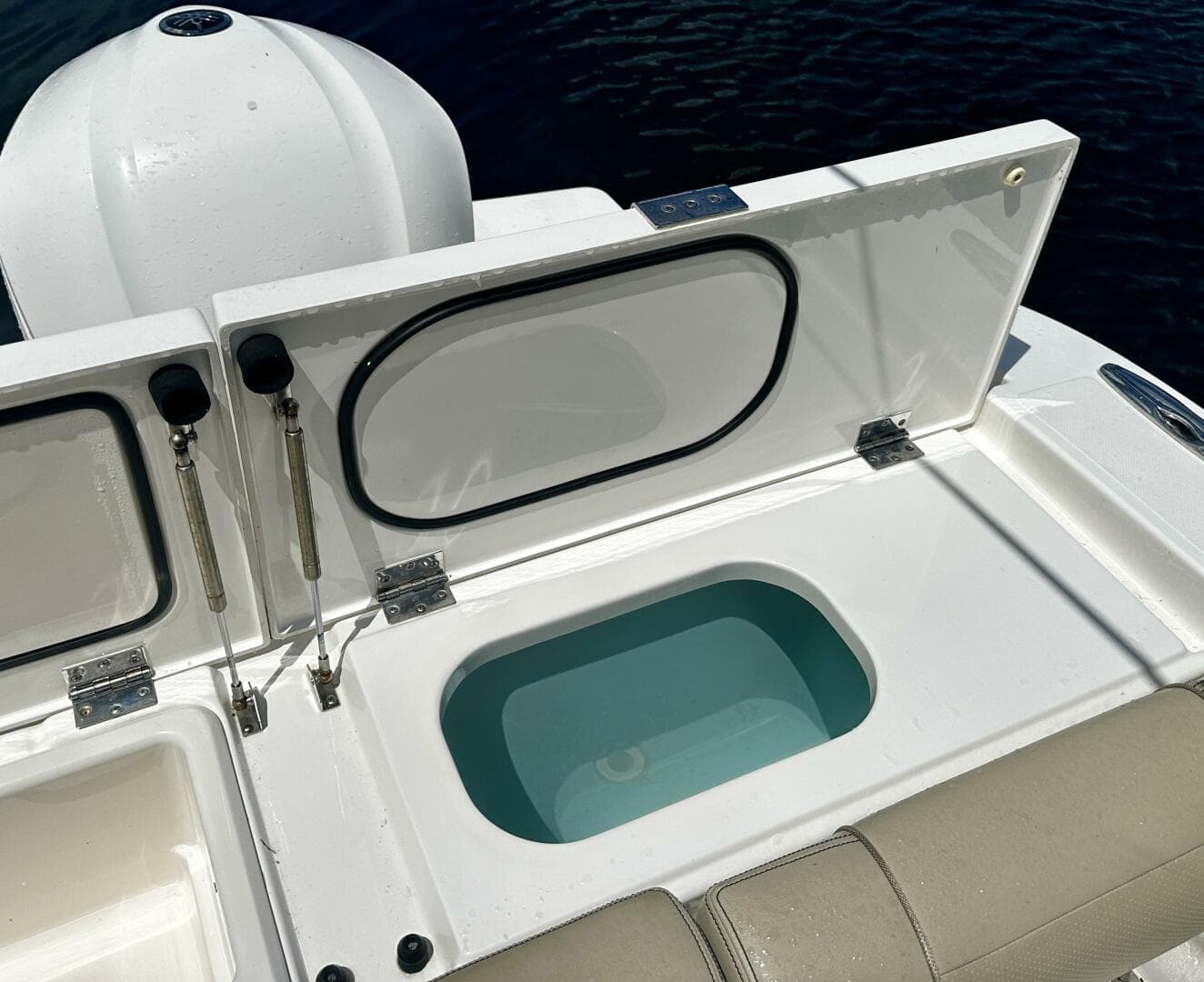 Pursuit OS 325 - Cockpit Livewell