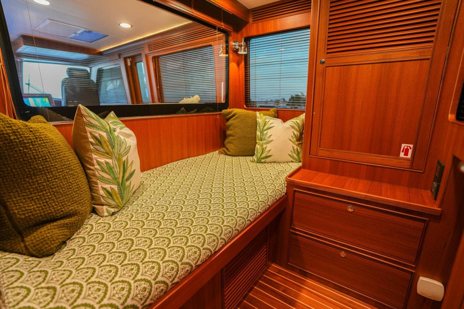 Captains Quarters Facing Forward Starboard