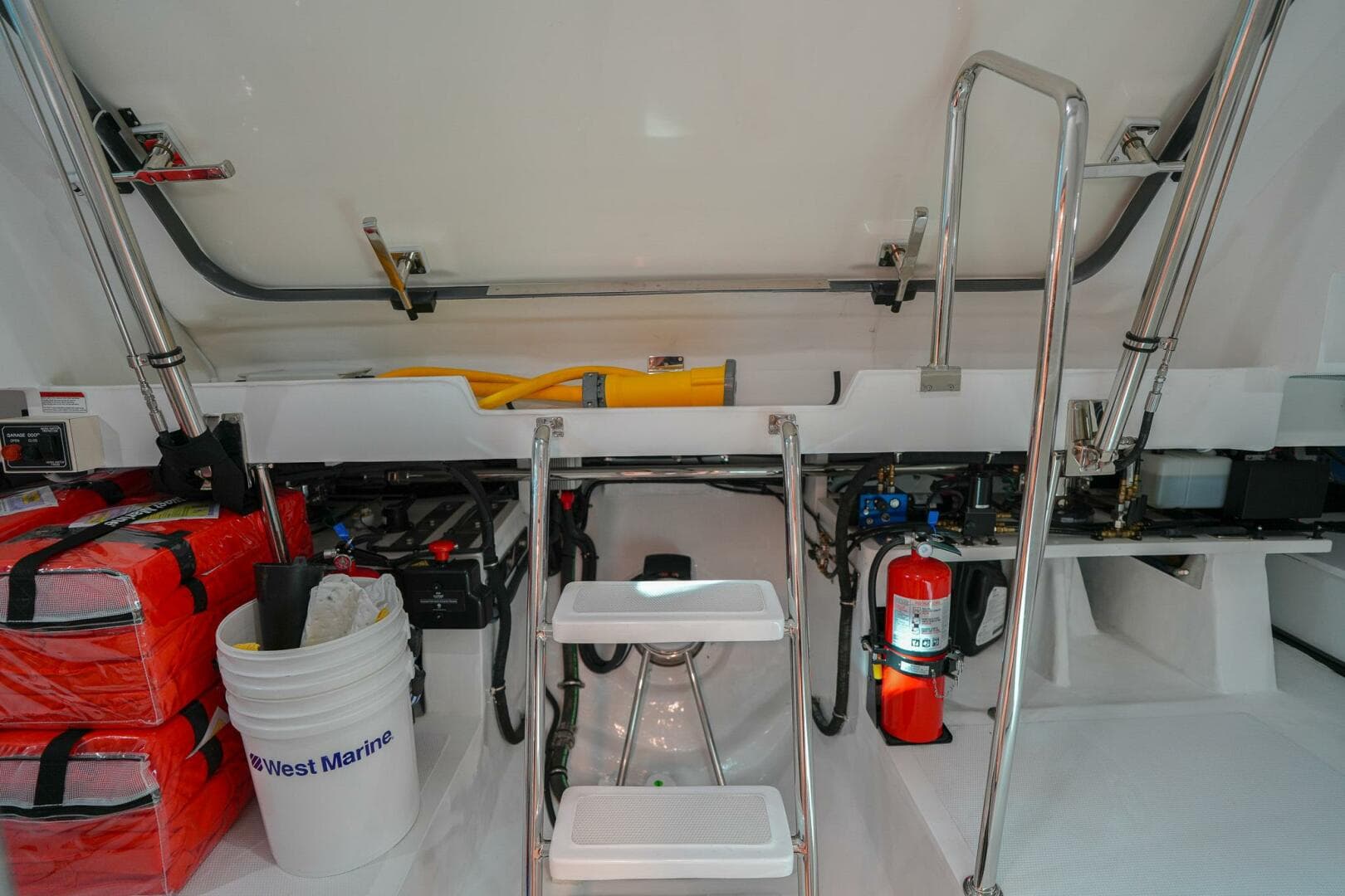 Lazarette Facing Aft