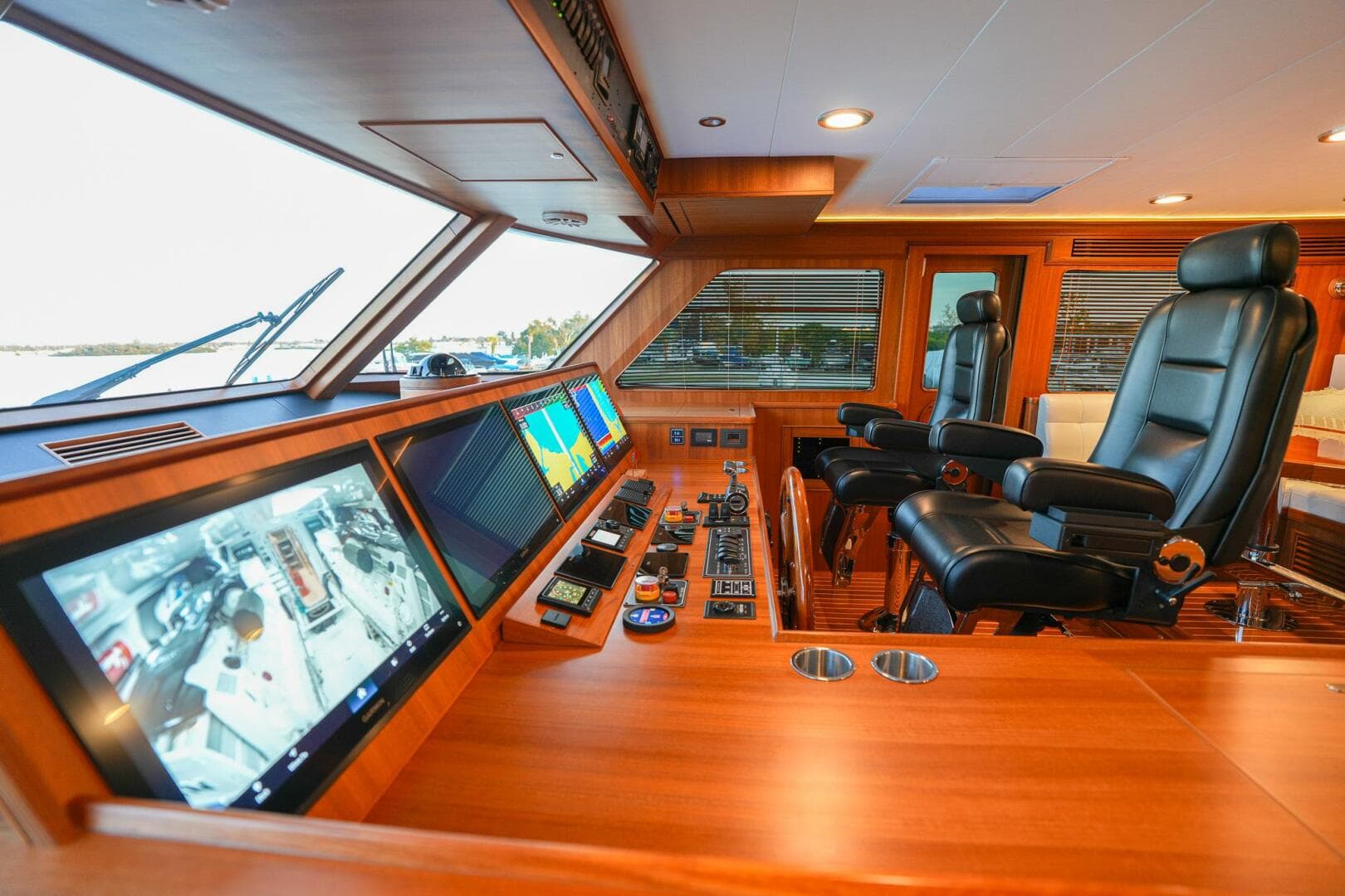 Command Bridge Facing Starboard