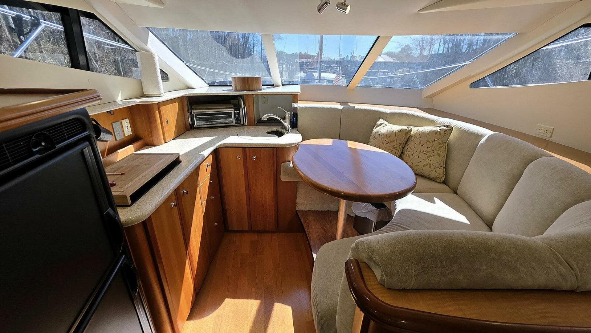 Galley and Dinette Forward