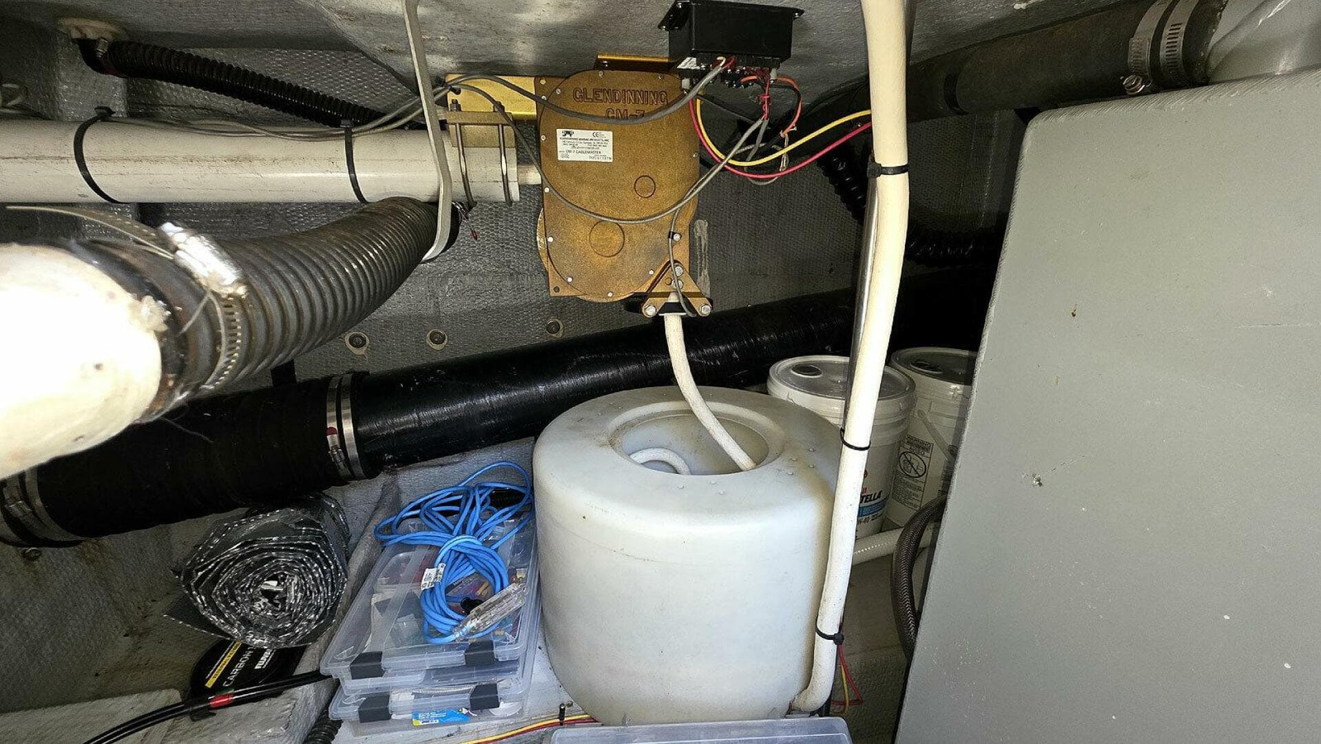 Shore Power Cord Retractor