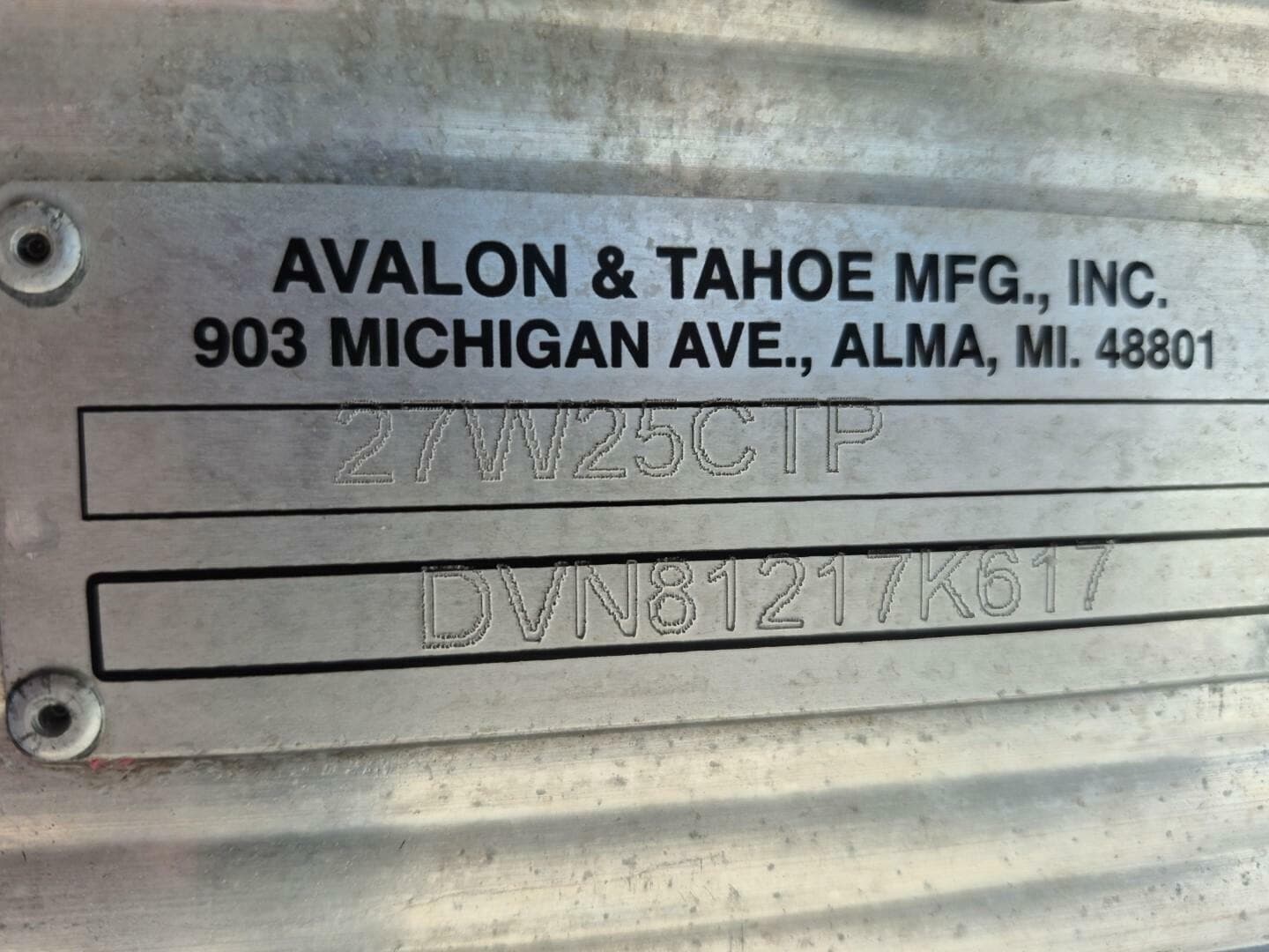 2017 Avalon 2785 Catalina QL