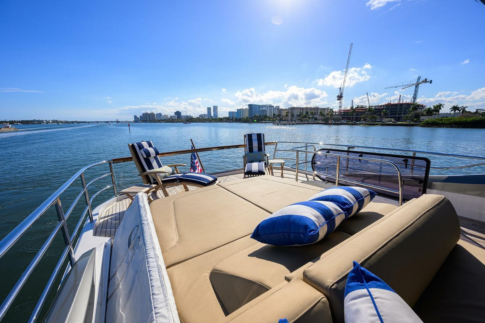 Princess Y78 - Janie II - Bridge Deck