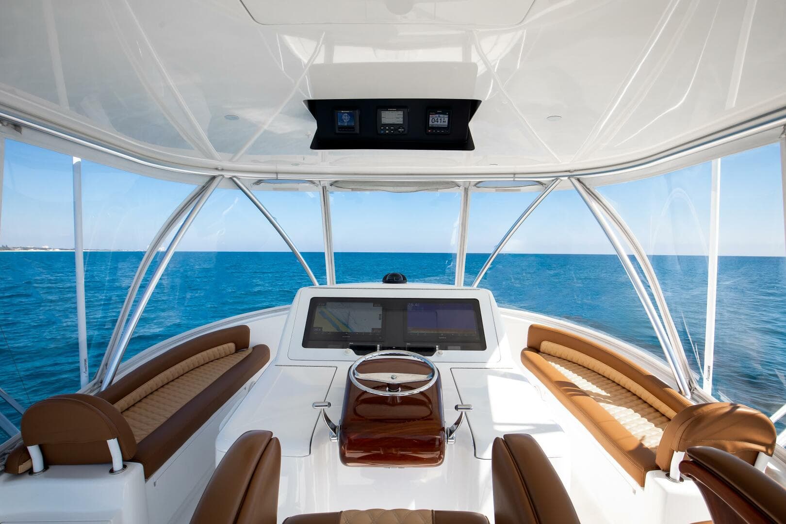 Viking 48 - Dorothy Marie - Flybridge Helm