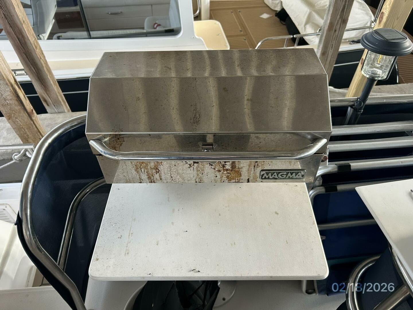 43' Mainship BBQ grill