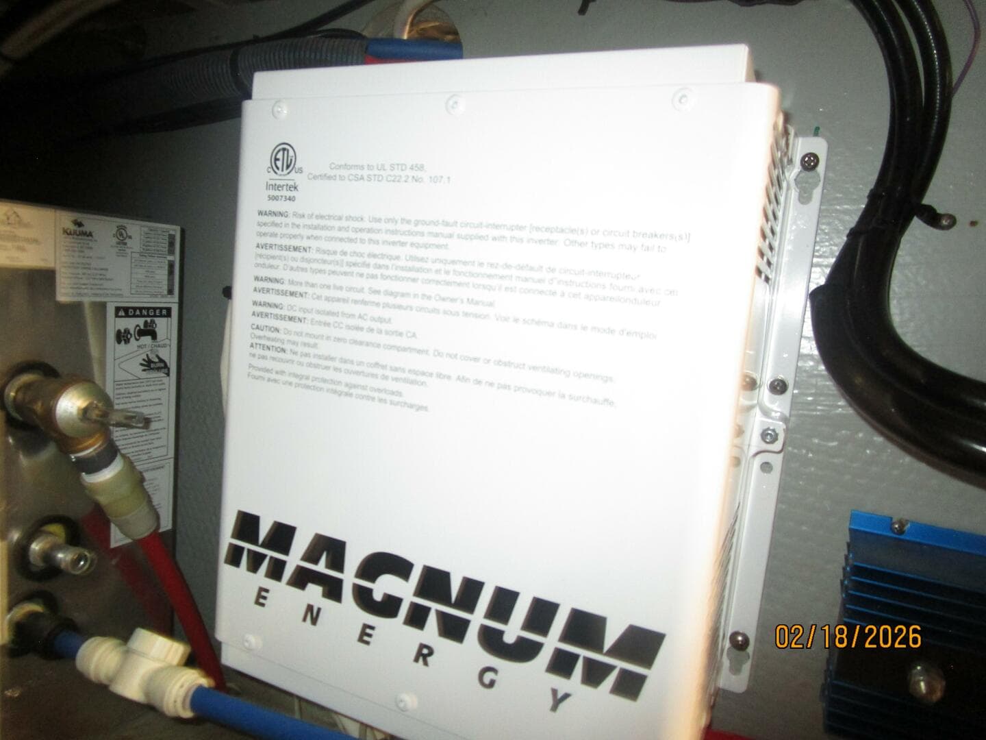 43' Mainship inverter