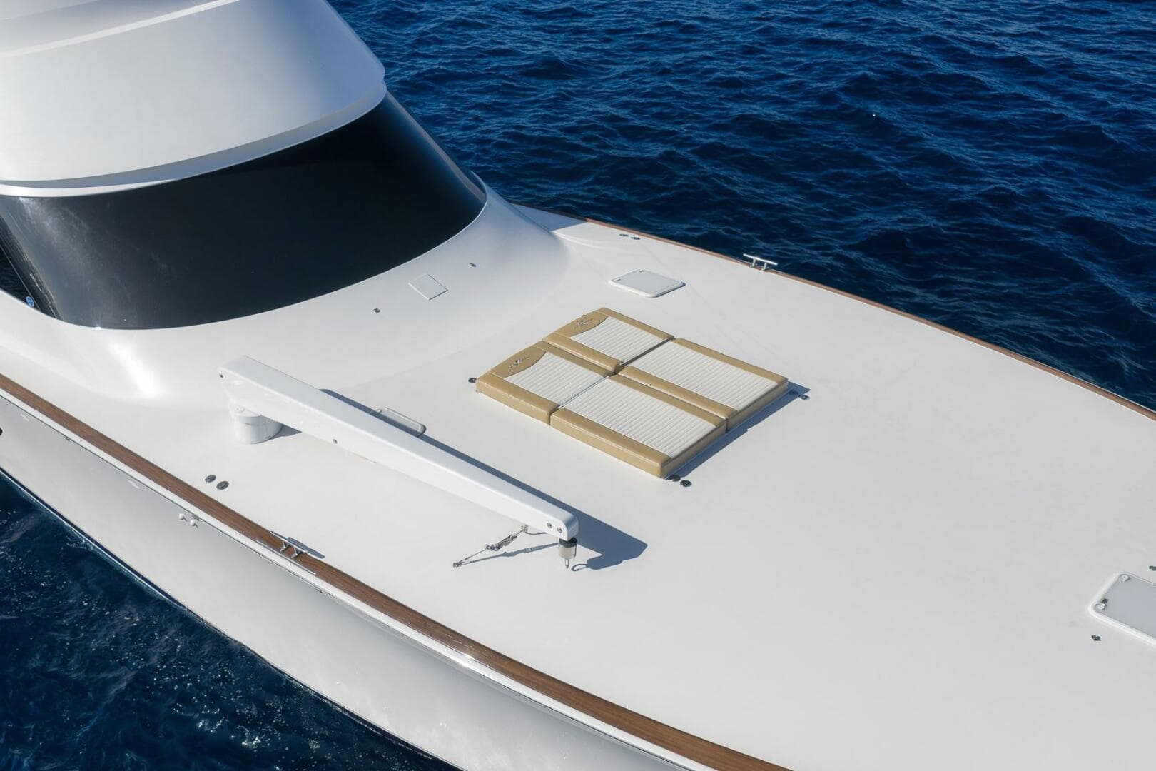 2011 Viking 76 Enclosed Bridge- TEUSEAS- Bow