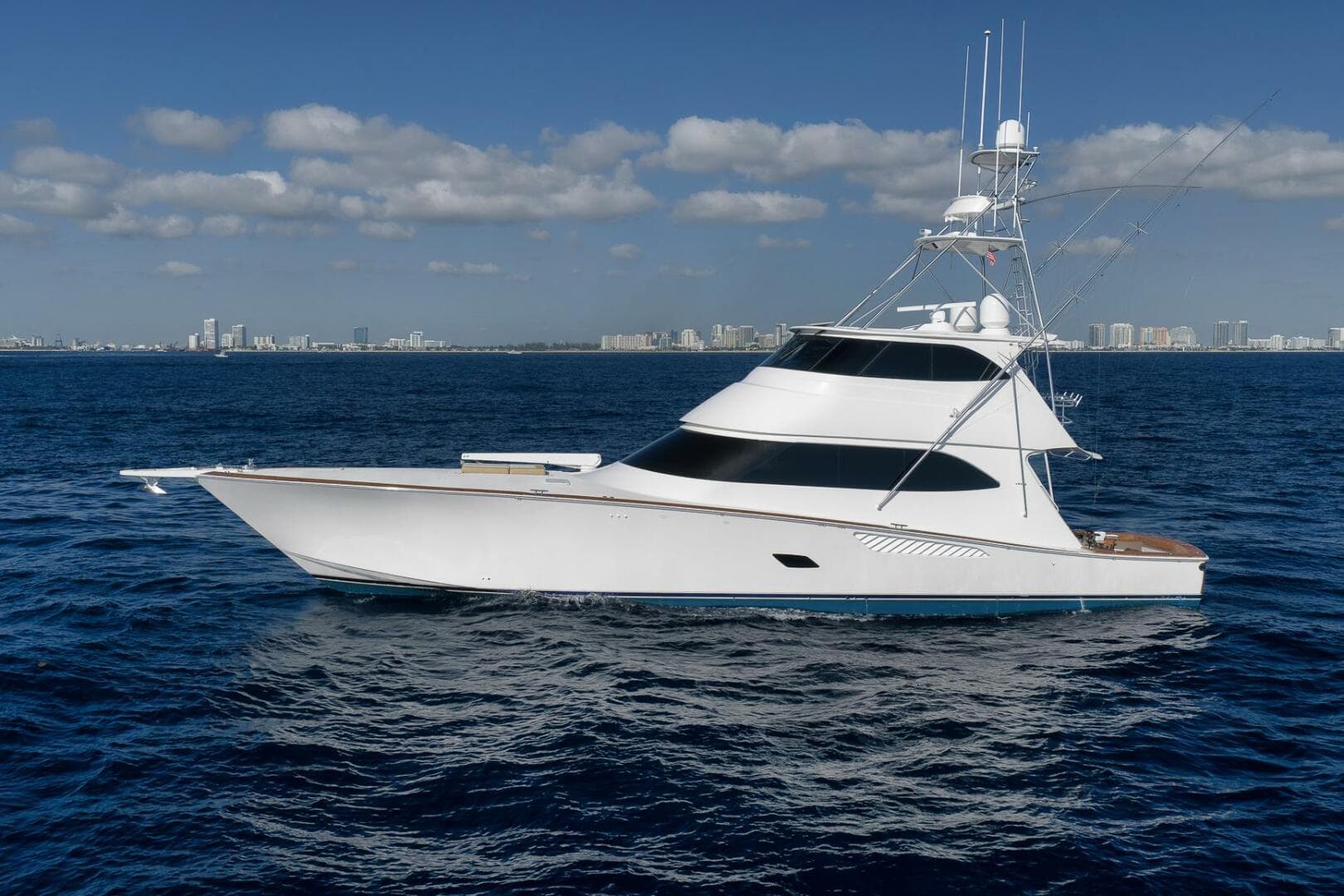 2011 Viking 76 Enclosed Bridge- TEUSEAS- Profile