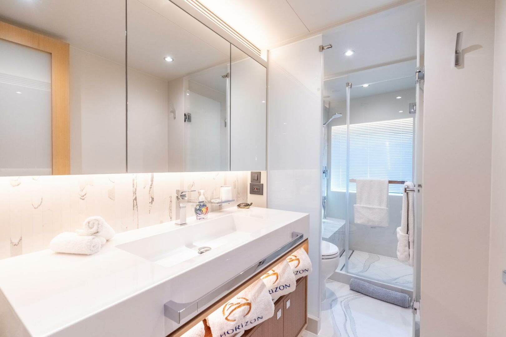 Horizon FD80 SHERI LYNN - Master Stateroom Ensuite Head