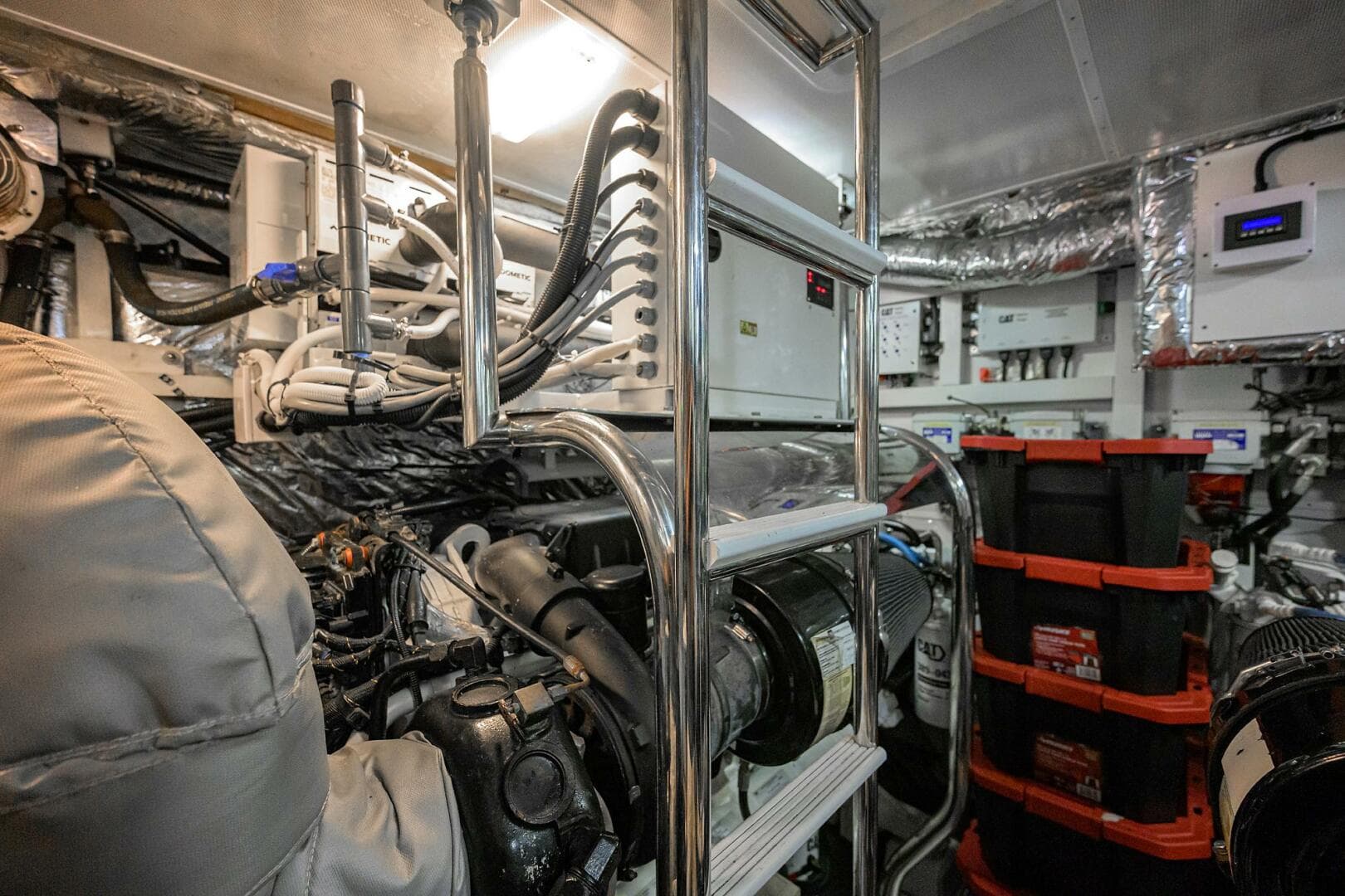 Princess 72 Joint Credit II - Engine Room