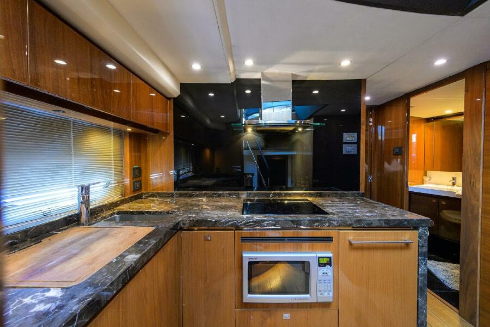 Princess 72 Joint Credit II - Interior Galley