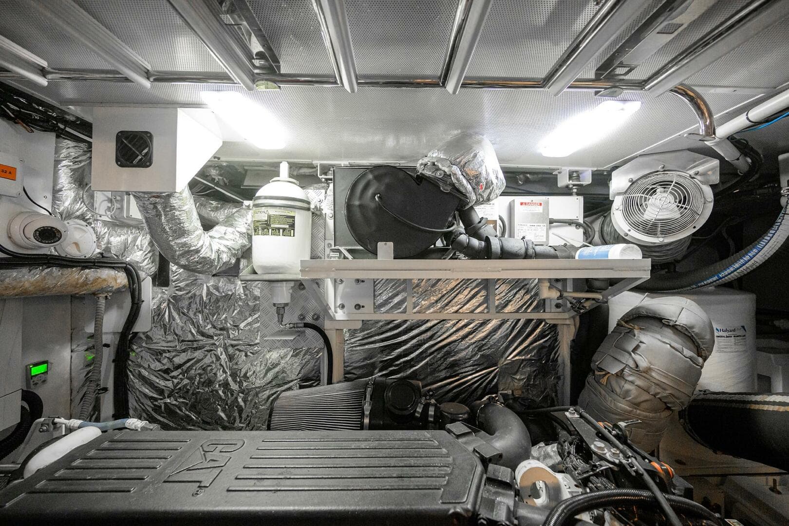 Princess 72 Joint Credit II - Engine Room