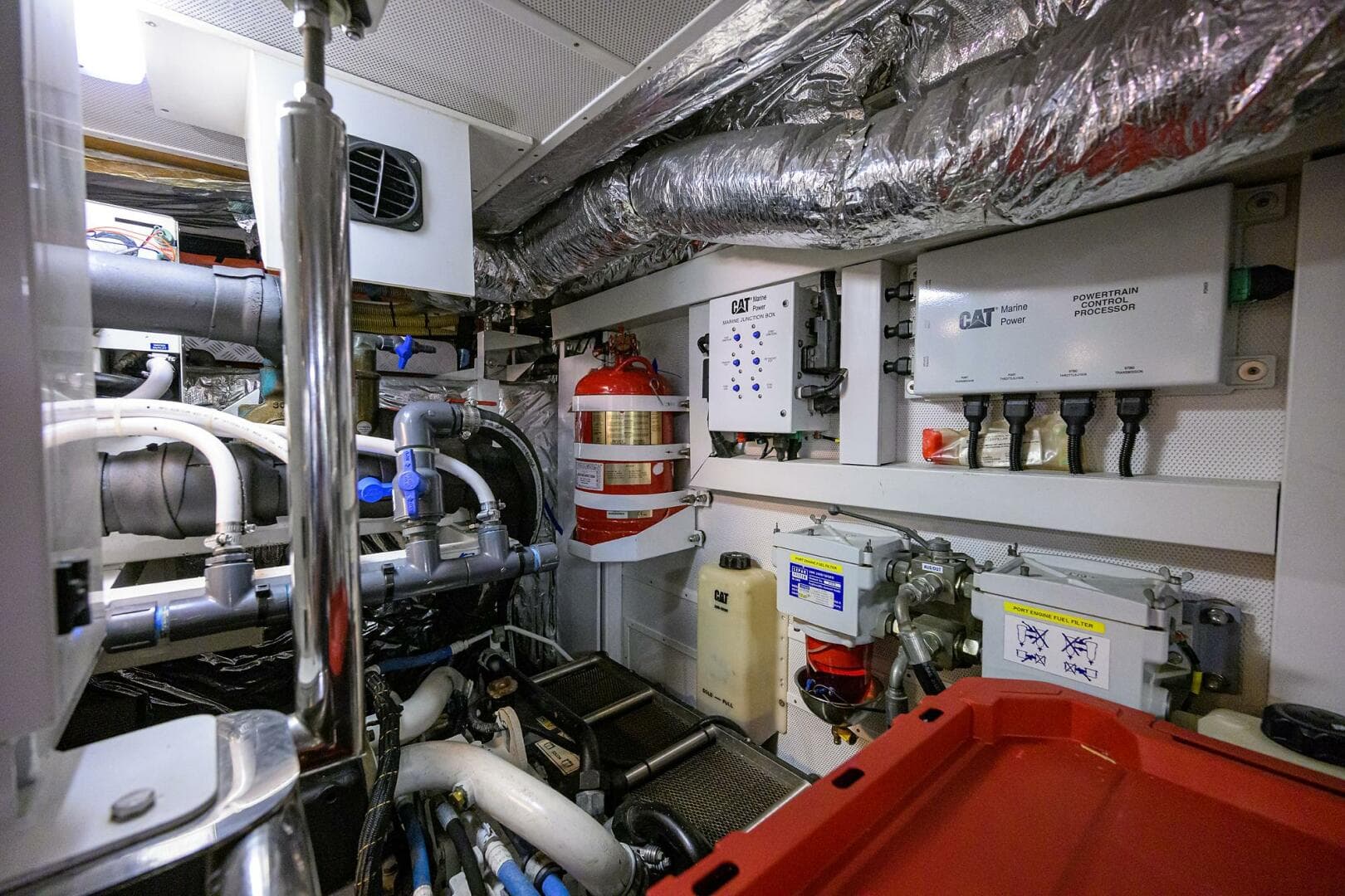 Princess 72 Joint Credit II - Engine Room
