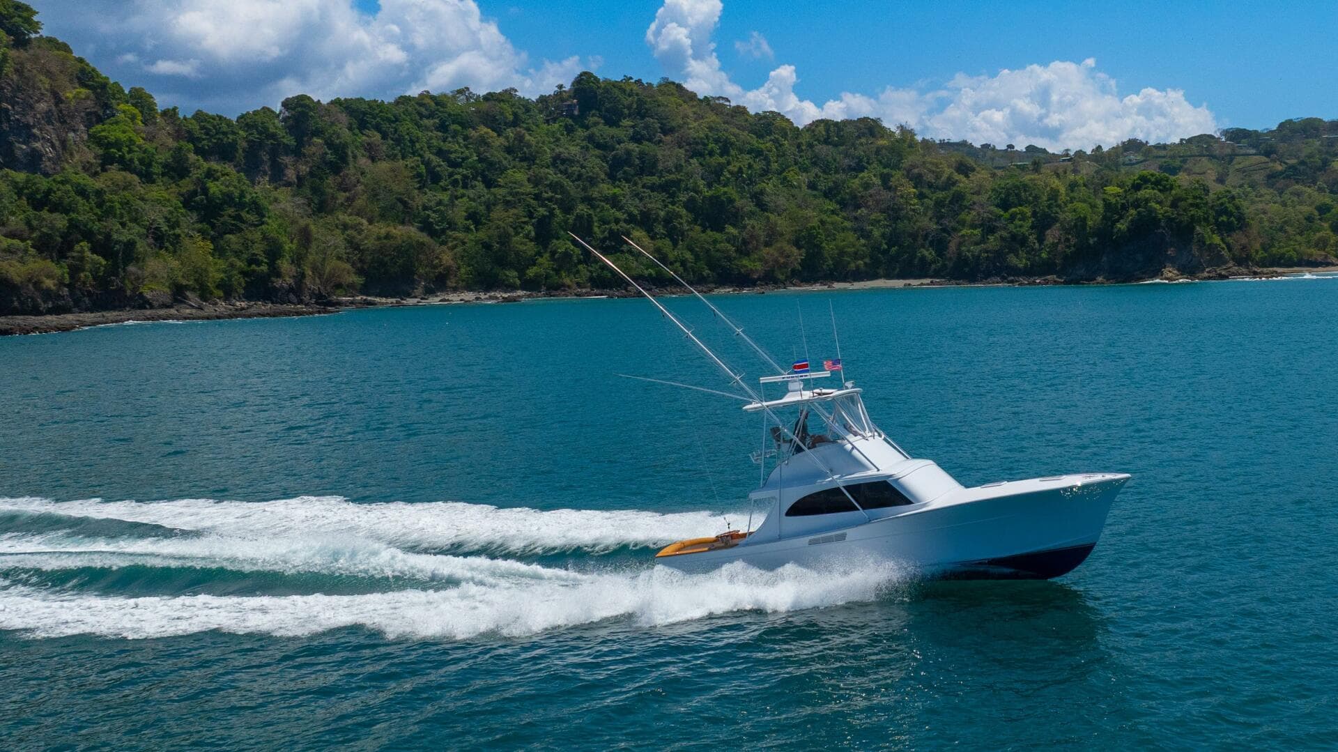 1991 Gamefisherman 40 Convertible "Sabe Nada" - Running