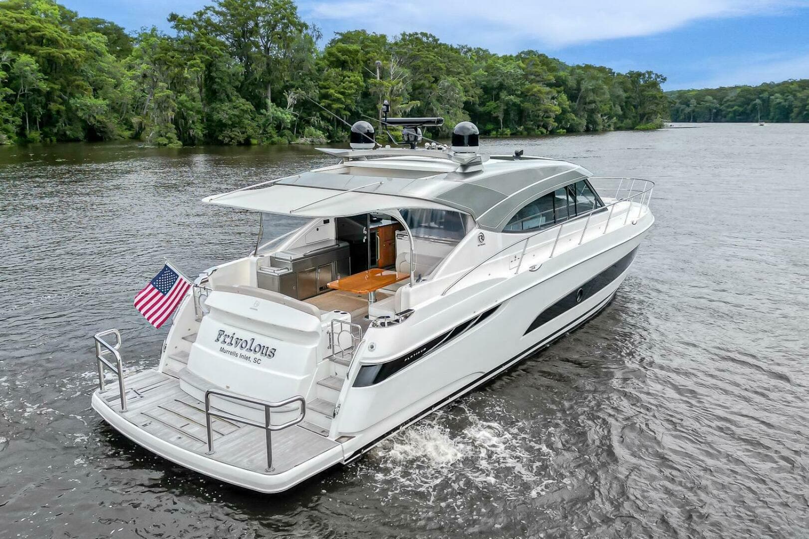 2021 Riviera 5400 Sport Yacht Platinum Edition