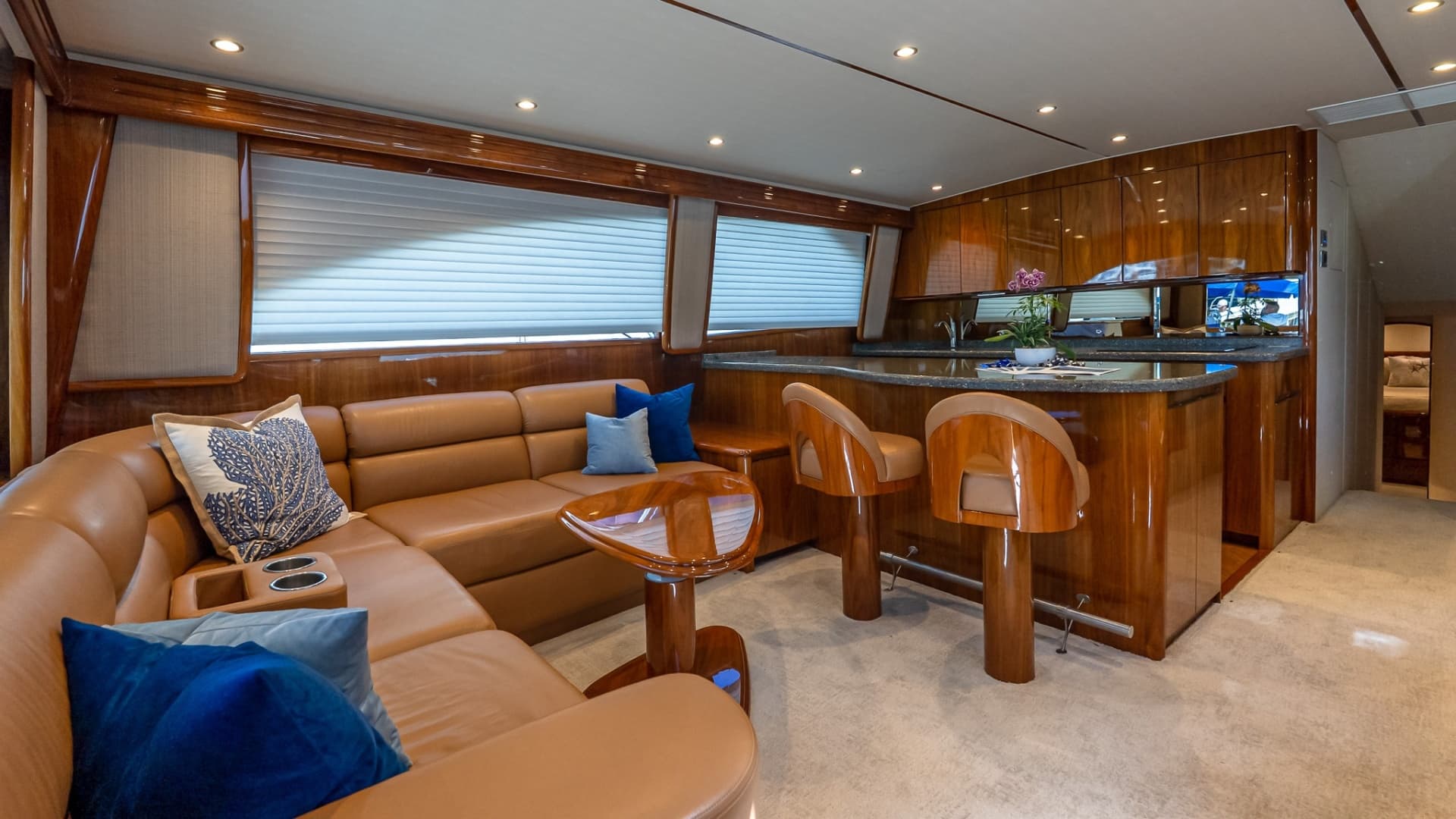 2017 Viking 62 Enclosed Bridge