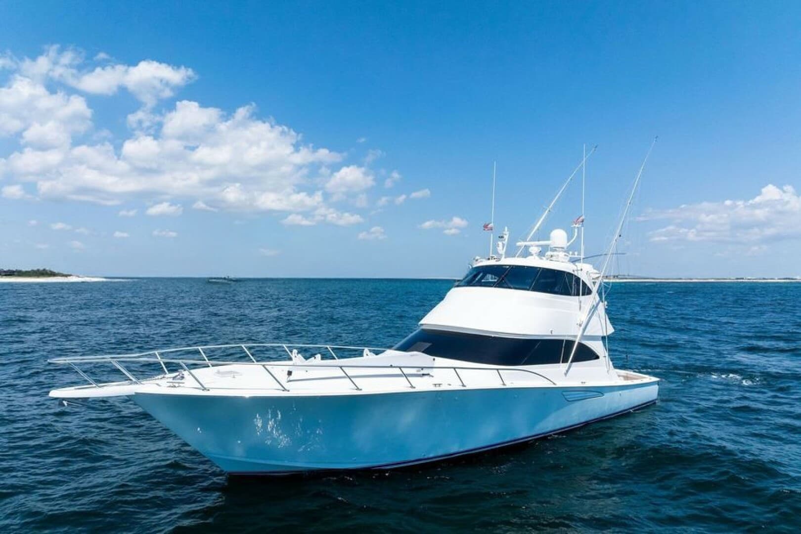 2017 Viking 62 Enclosed Bridge