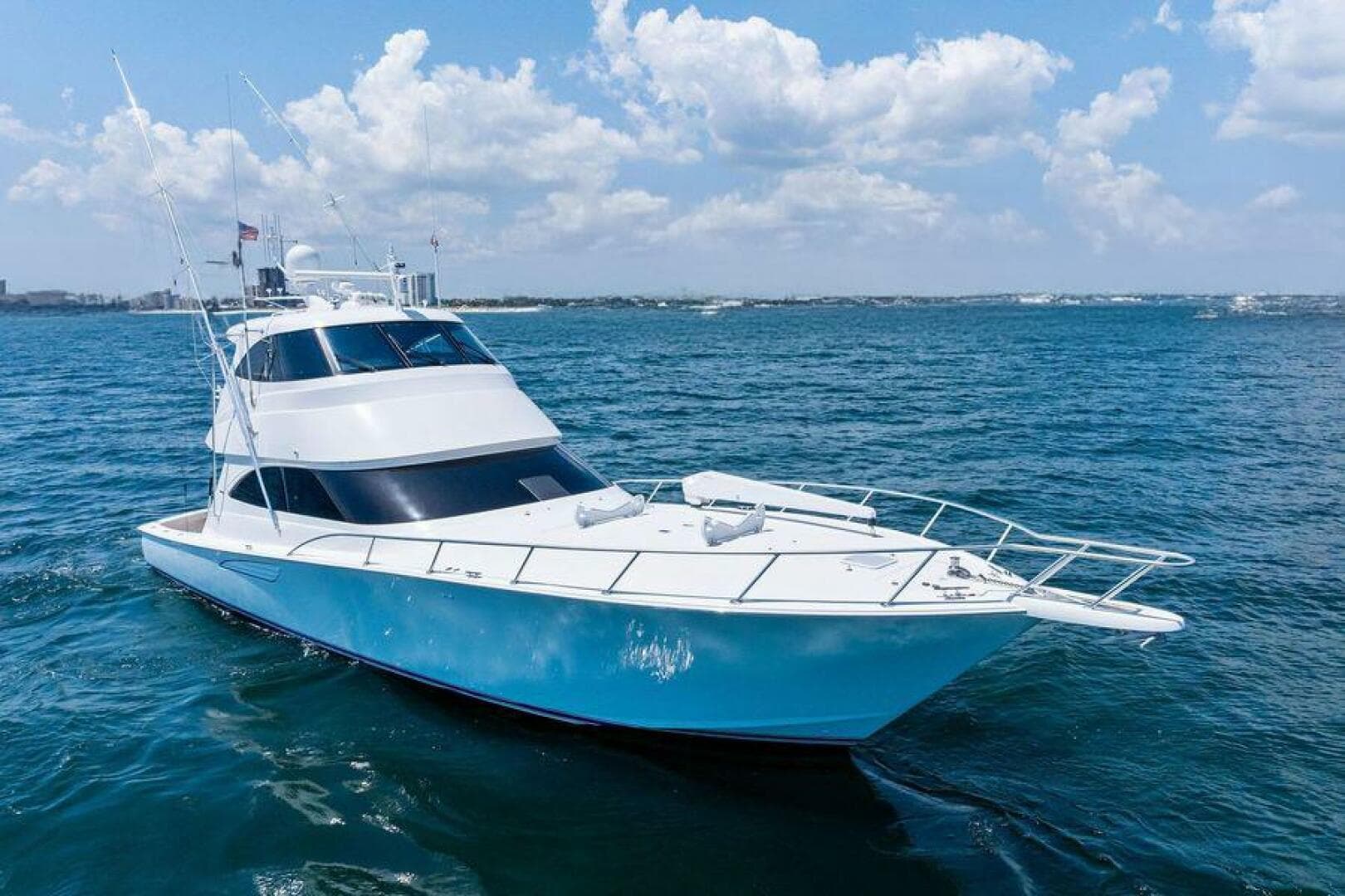 2017 Viking 62 Enclosed Bridge