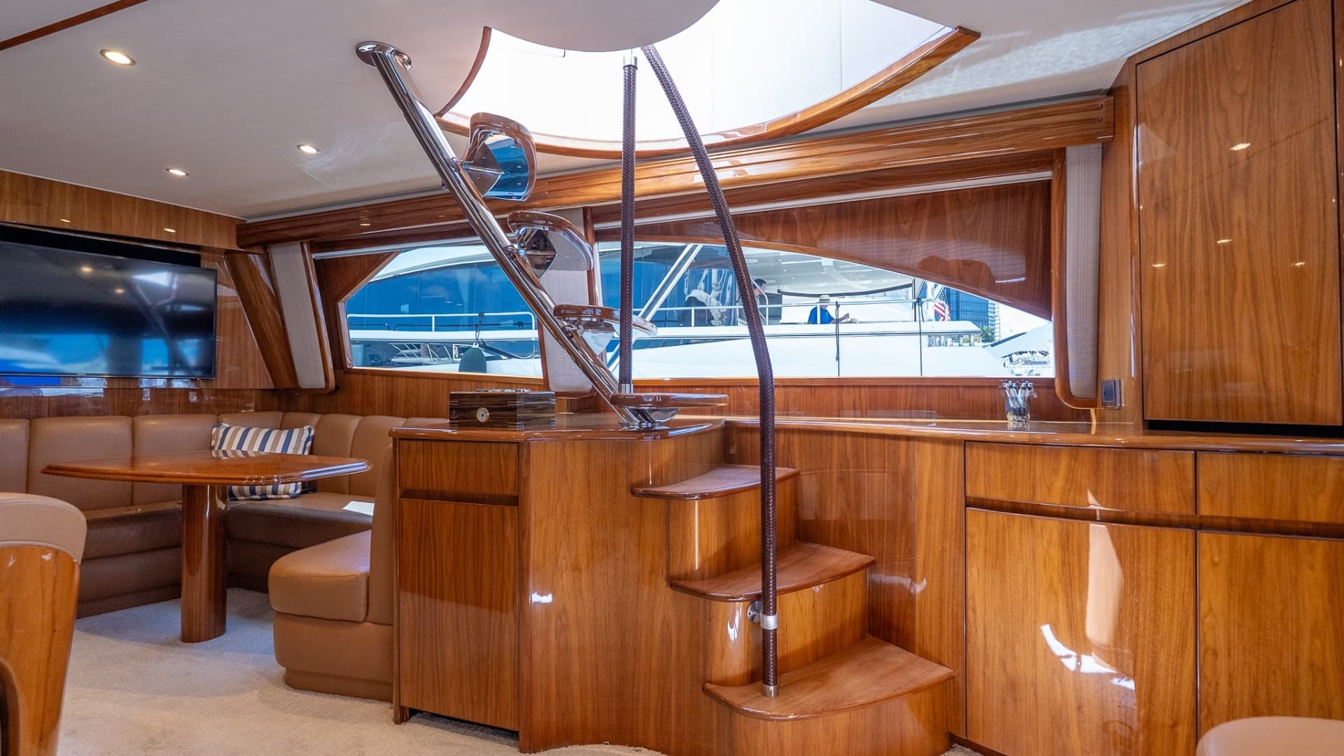 2017 Viking 62 Enclosed Bridge