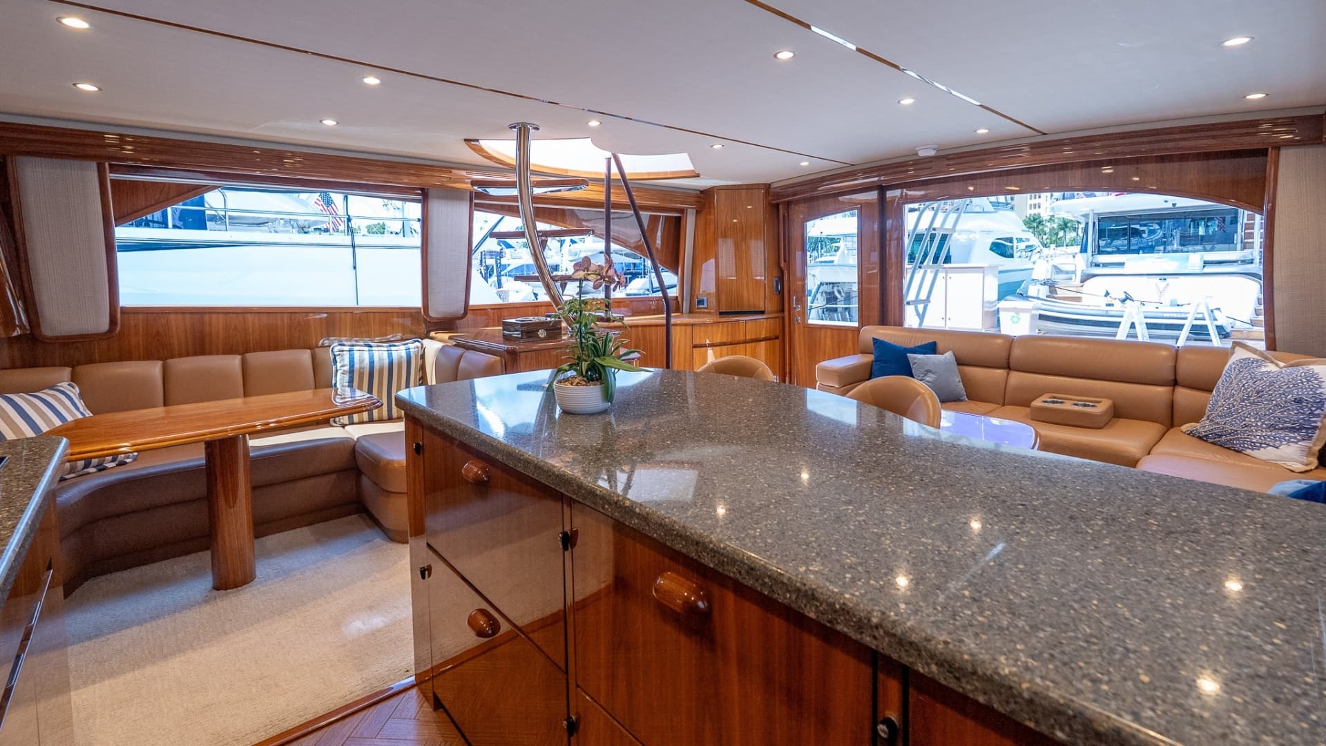 2017 Viking 62 Enclosed Bridge