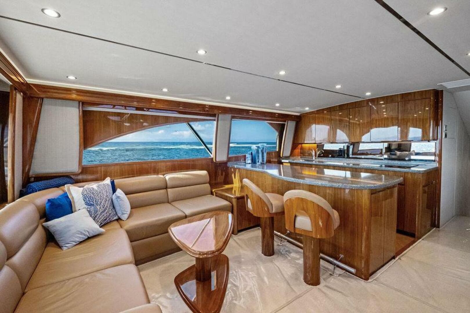 2017 Viking 62 Enclosed Bridge