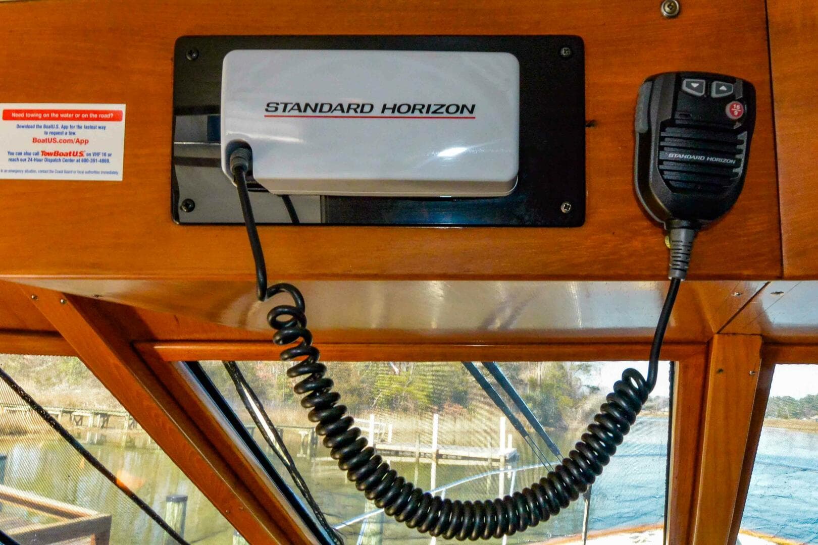 Pilothouse VHF radio 1 