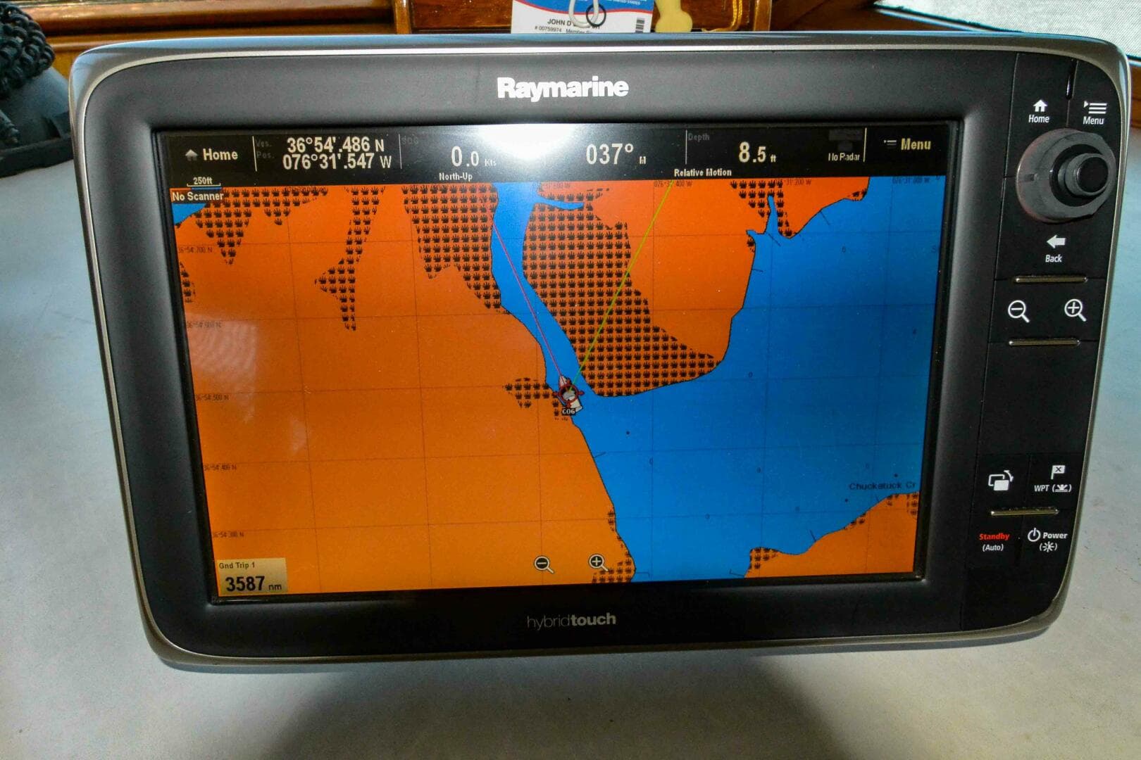 Pilothouse chart plotter