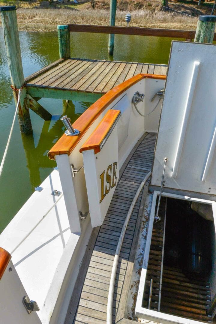 50' Foot Ocean Alexander transom door