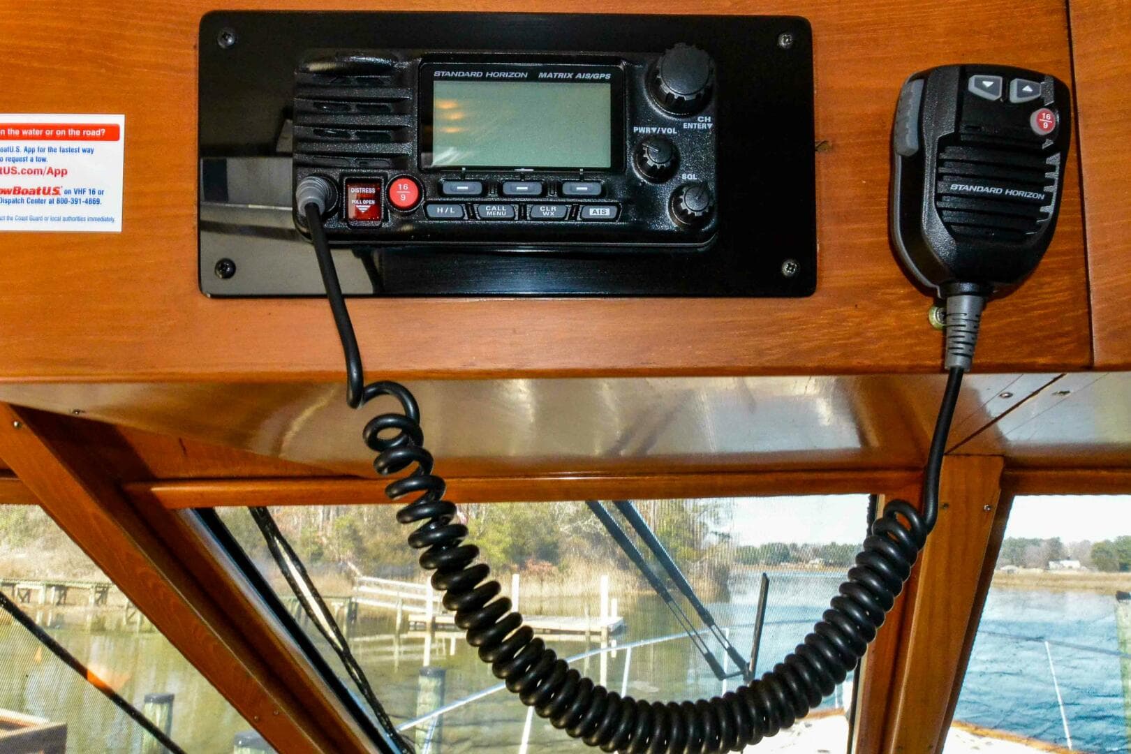 Pilothouse VHF radio 2 