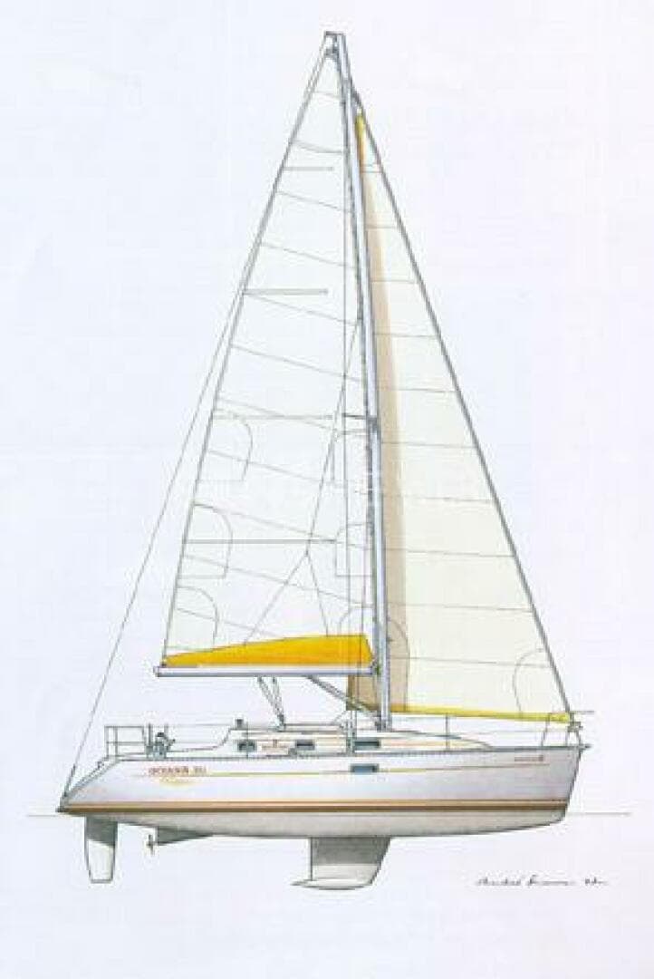 2003 Beneteau Oceanis 311 - Sail Plan