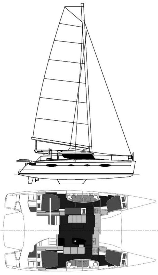 2008 Fountaine Pajot Salina 48 Evolution