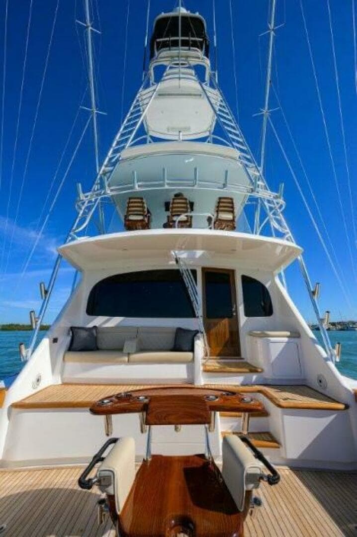 Viking 72 Knot Again - Cockpit