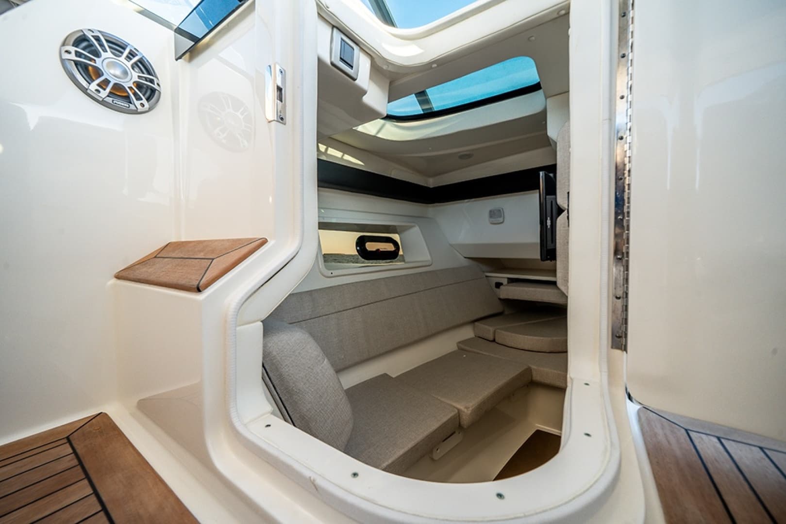Cabin entrance
