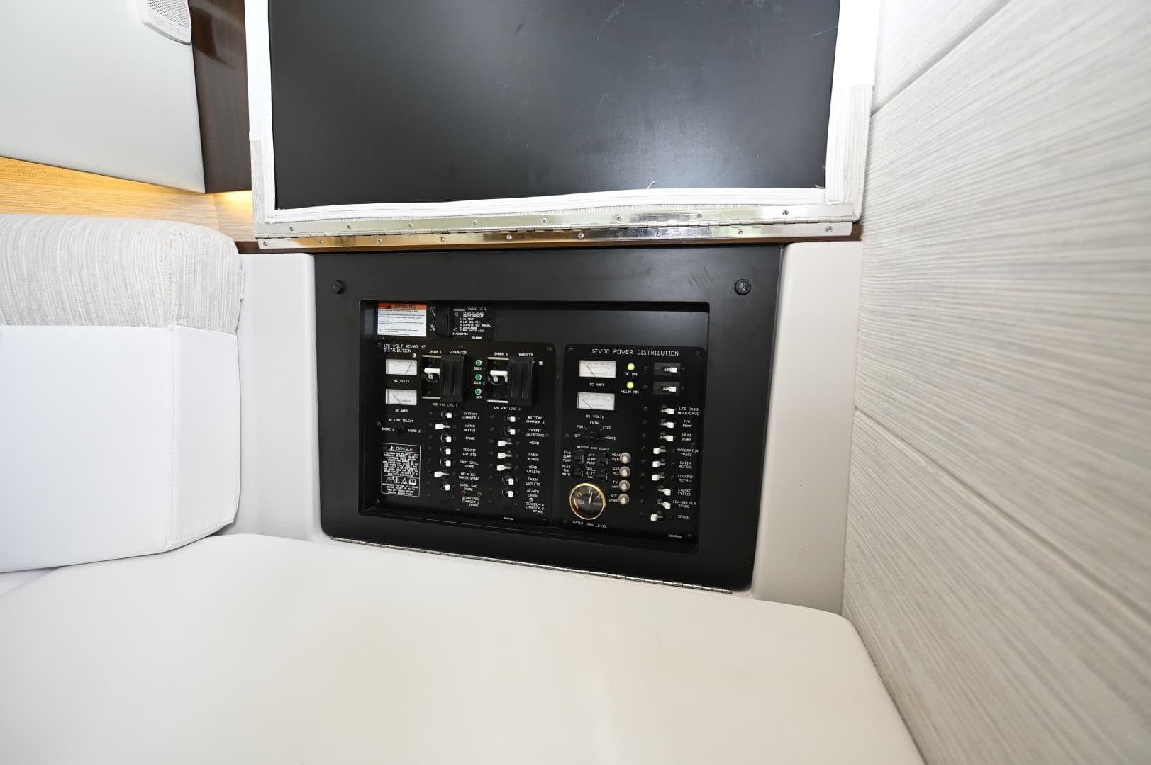 Electrical Distribution Panel, Cruisers Yachts 38 GLS