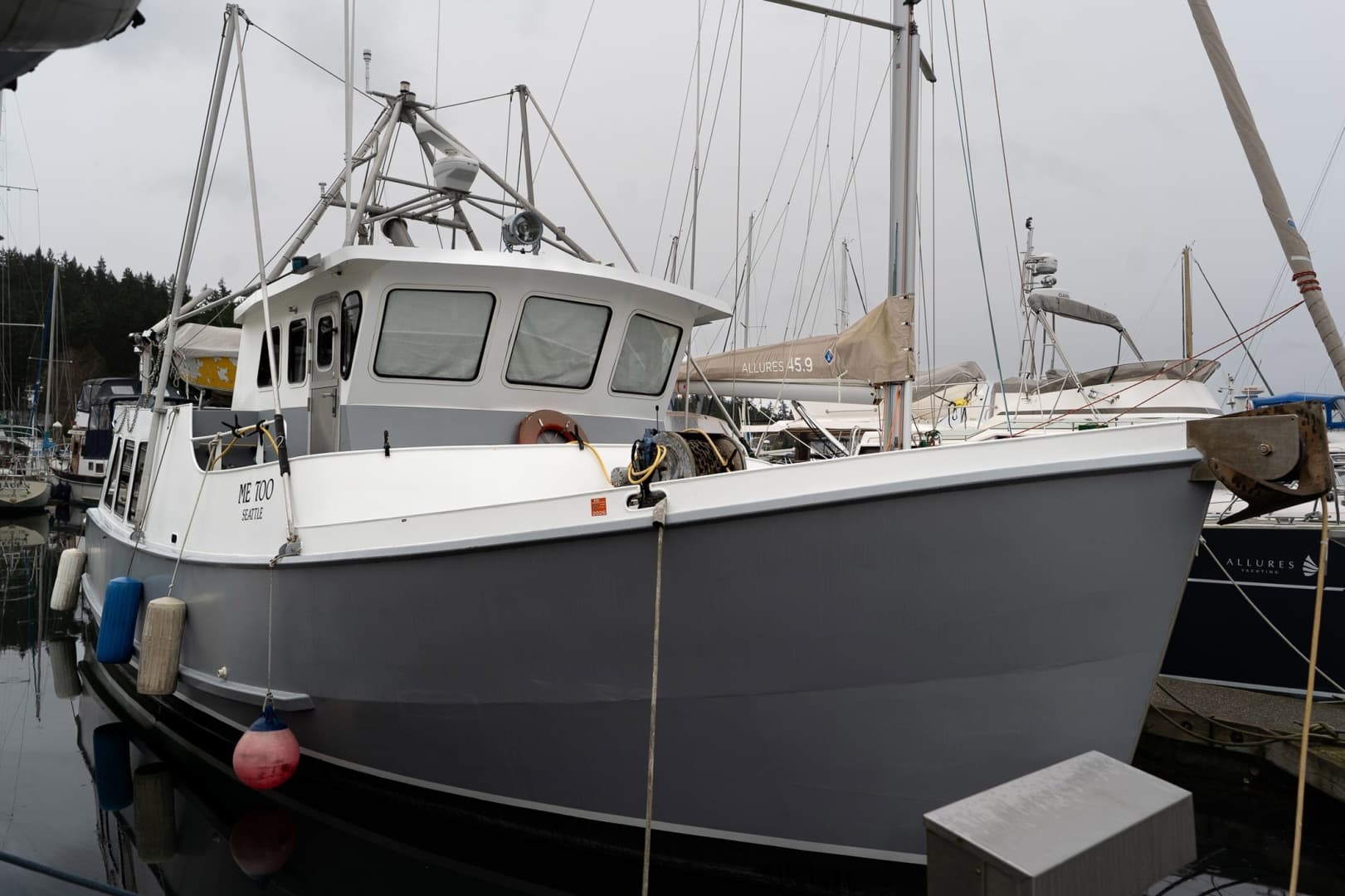 1997 Custom Steel Trawler 43