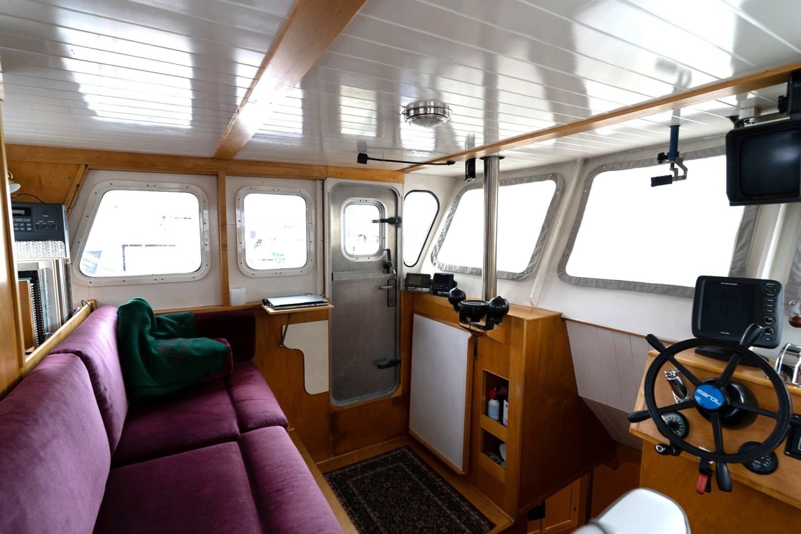 1997 Custom Steel Trawler 43